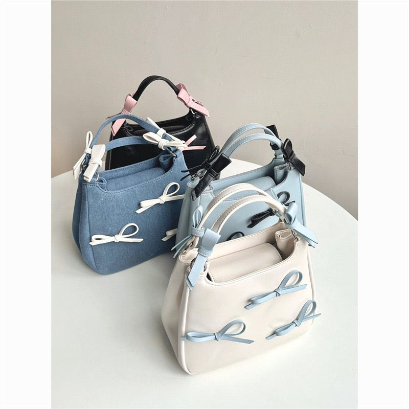 Bow bucket bag