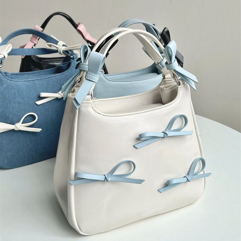 Bow bucket bag