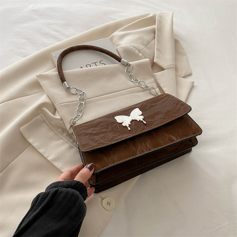 Butterfly shoulder bag
