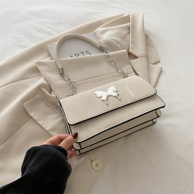 Butterfly shoulder bag