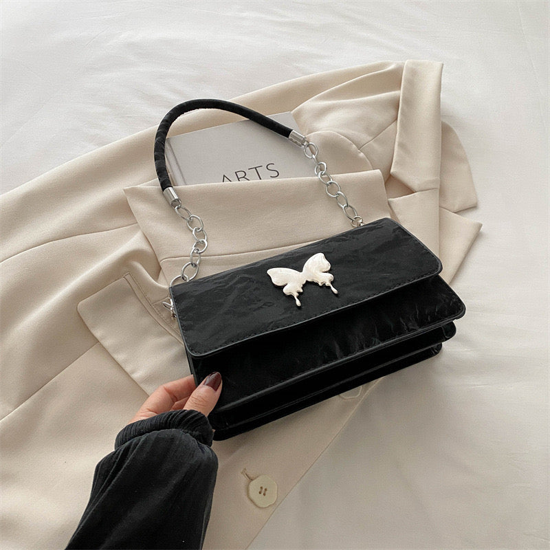 Butterfly shoulder bag