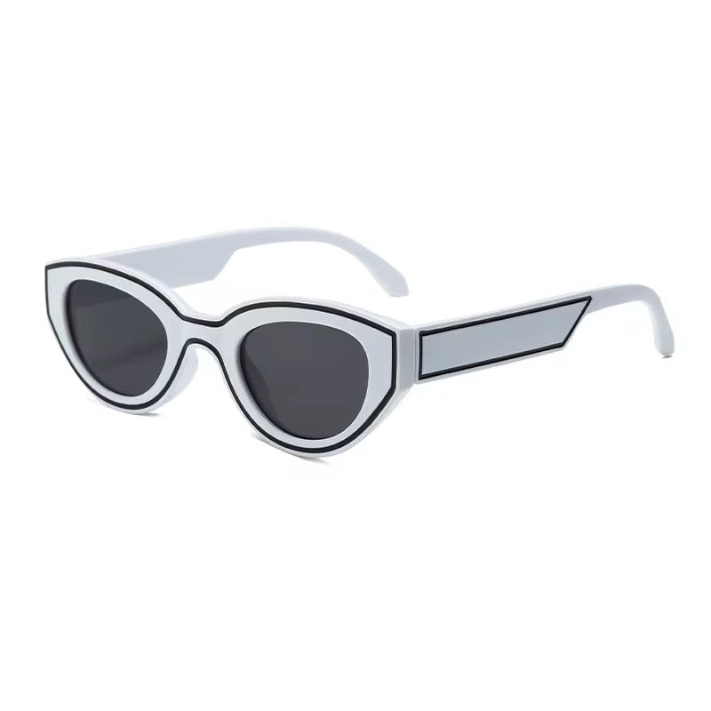 Neu Cat Eye Sonnenbrille Vintage Retro Shades Luxus Trendy Marke Designer Reisen Brillen
 UV400 